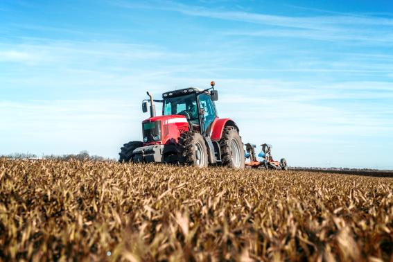 tractor-agricultural-machine-cultivating-field